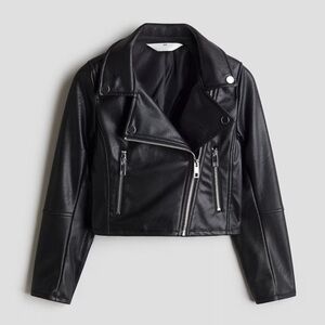 Black Leather Women's Jacket